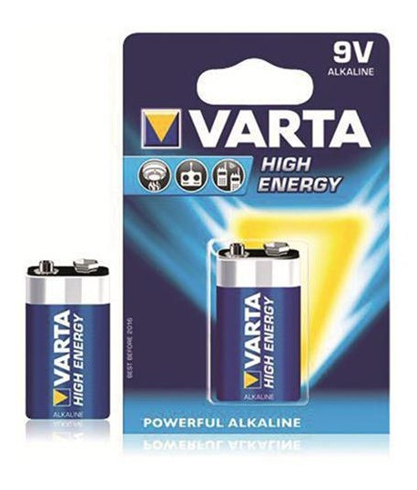 PILA VARTA H.ENERGY 9V TRANSISTOR