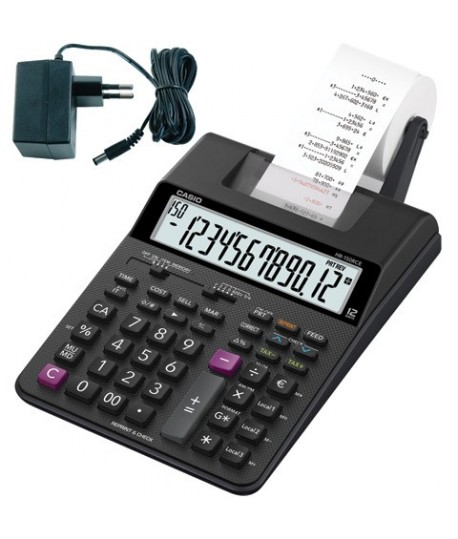 CALCOLAT. SCRIV. CASIO HR-150RCE + ALIM.