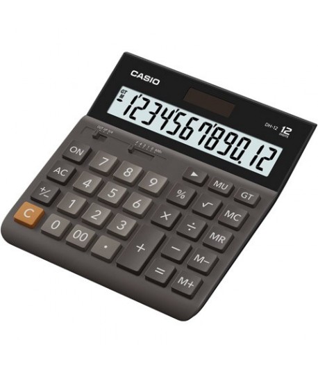 CALCOLATRICE TAVOLO CASIO DH-12BK 12C