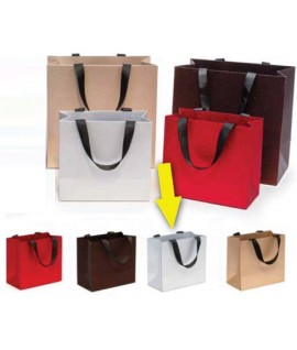 SHOPPER STAR ROMY BAGS 27X15X26 ARGENTO
