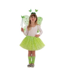 SET FARFALLA VERDE BIMBA CT3612 GONNA