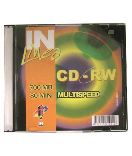 CD-RW IN LINEA RISCRIVIBILE 700MB 80MIN