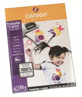 CARTA CANSON 4567-480 T-SHIRT A4 10FF