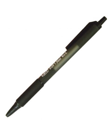 PENNA SFERA BIC SOFTFEEL CLIC NERO 12PZ