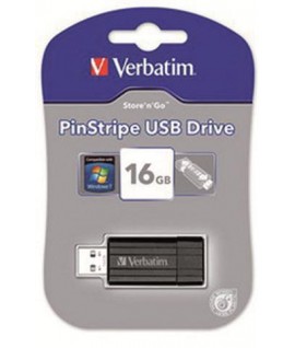 PENDRIVE USB VERBATIM PINSTRIPE 16GB