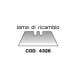 LAMA CUTTER ARTIGLIO SX-11T 4326 10PZ