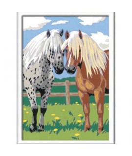 RAVENSBURGER 23708 CREART COPPIA CAVALLI