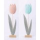 TULIPANO PANNO C/BASE 13X6X58H CI38456