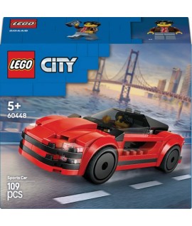 LEGO CITY 60448 AUTO SPORTIVA ROSSA