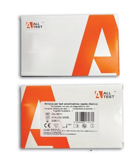 ALCOL TEST SALIVARE RAPIDO ALL TEST