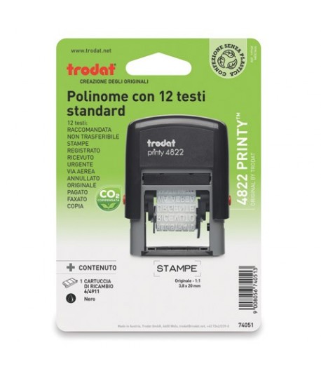 POLINOMIO TRODAT 4822