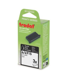 TAMPONCINO RIC. TRODAT 6/4915 NERO 3PZ