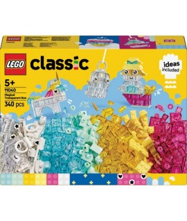 LEGO CLASSIC 11040 TRASPARENTI 340PZ