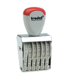 NUMERAT. TRODAT 1546 6 COL. PERSONALIZZ.