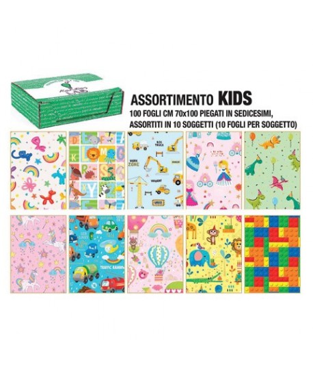 CARTA REGALO KARTOS 70X100 KIDS 100FF