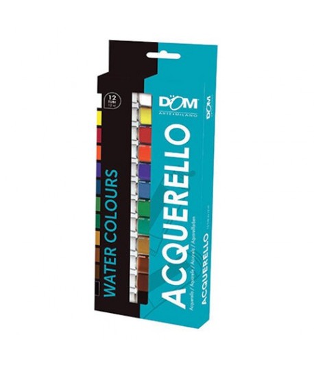 ACQUERELLI DOM 11577 12ML 12 TUB.ASSOR.