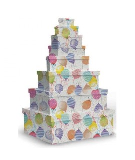 SET SCATOLE MARPIMAR PALLONCINI2 8PZ