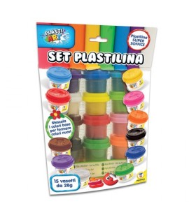 TEOREMA 74153 PLASTIART SET 15 VASETTI