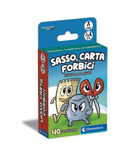 CLEMENTONI 16586 CARTE SASSO, CARTA,