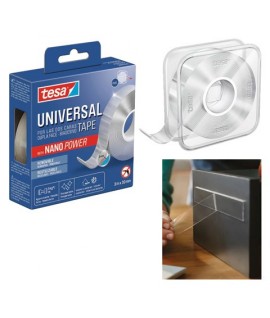 BIADESIVO TRASPAR.TESA 55810 MM30*3MT