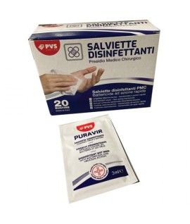 SALVIETTA DISINFETTANTE PMC 20PZ