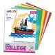 CARTA COLLAGE ADESIVA CWR CM24X34 BL.6FF