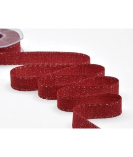 NASTRO RUSTICO LAME'F11/25 22MM ROSSO 20