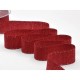 NASTRO RUSTICO LAME'F11/40 36MM ROSSO 20