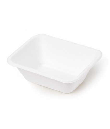 VASCHETTE RETTANG.BYO BIOD. 450ML 50PZ