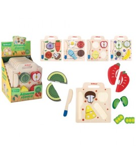 GLOBO 42874 FRUTTA/VERDURA/DOLCI LEGNO