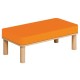 SEDUTA POUF RETTANGOLARE CM100X50X35H