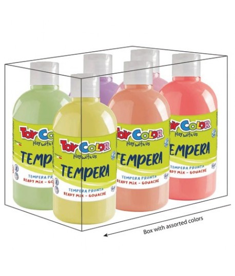 TEMPERA PASTELLO TOYCOLOR 566 500ML 6PZ