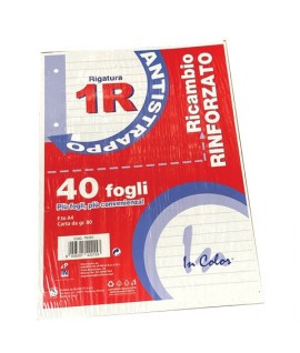 RICAMBIO RINFORZATO IN A4 80G 40FF 1R