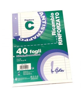 RICAMBIO RINFORZATO IN A4 80G 40FF C