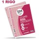 RICAMBIO RINFORZATO A4 80G 1R ROSA 40FF