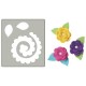 FUSTELLA ACCIAIO ALTA SRD011 FIORI