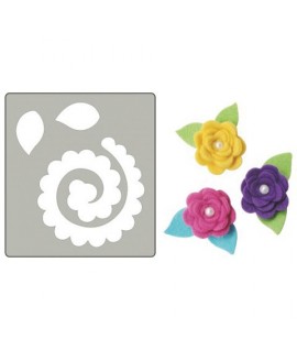 FUSTELLA ACCIAIO ALTA SRD011 FIORI
