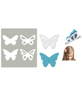 FUSTELLA ACCIAIO ALTA SRD012 FARFALLE