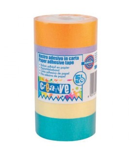 ADESIVO CREATIVE PASTELLO MM19*10MT 5PZ