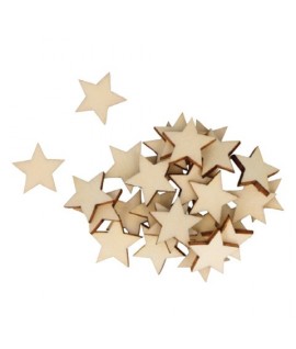 STELLINE LEGNO ARTEMIO 14003959 30PZ