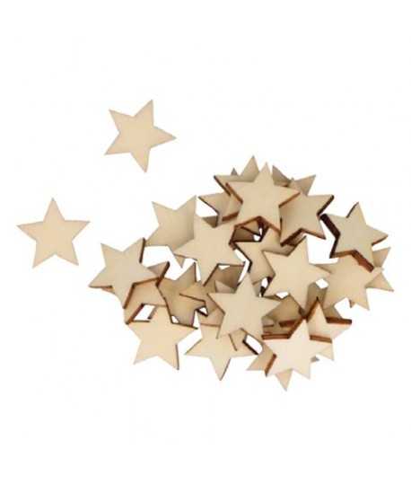 STELLINE LEGNO ARTEMIO 14003959 30PZ