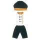 MINILAND 31534 SET ABBIGLIAMENTO CHEF 38