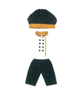 MINILAND 31534 SET ABBIGLIAMENTO CHEF 38