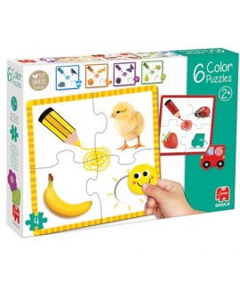 GOULA 53475 COLOR PUZZLES 6PZ