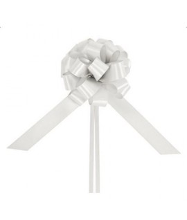 FIOCCO STRIP TESSUTO 25MM BIANCO 12PZ