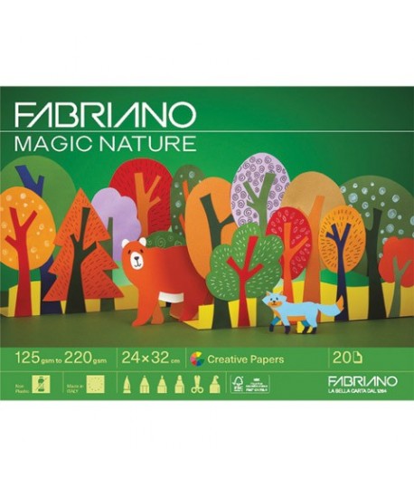 ALBUM FABRIANO MAGIC NATURE 24X32 20FF