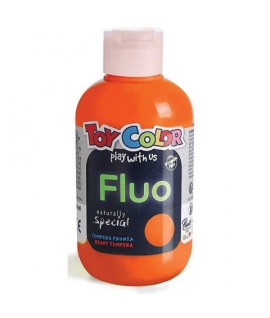TEMPERA TOYCOLOR ARANCIO FLUO 250ML