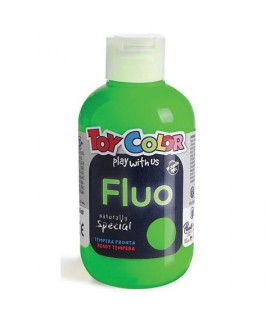 TEMPERA TOYCOLOR VERDE FLUO 250ML