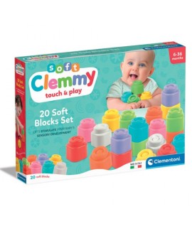 CLEMENTONI 17989 CLEMMY SOFT BLOCK 20P