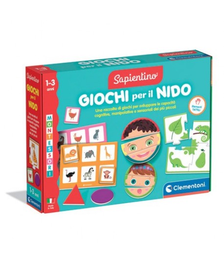 CLEMENTONI SAPIENT.16469 GIOCHI*IL NIDO